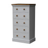 Wiltshire Bedroom Chest 5 Drawer Soft Cotton